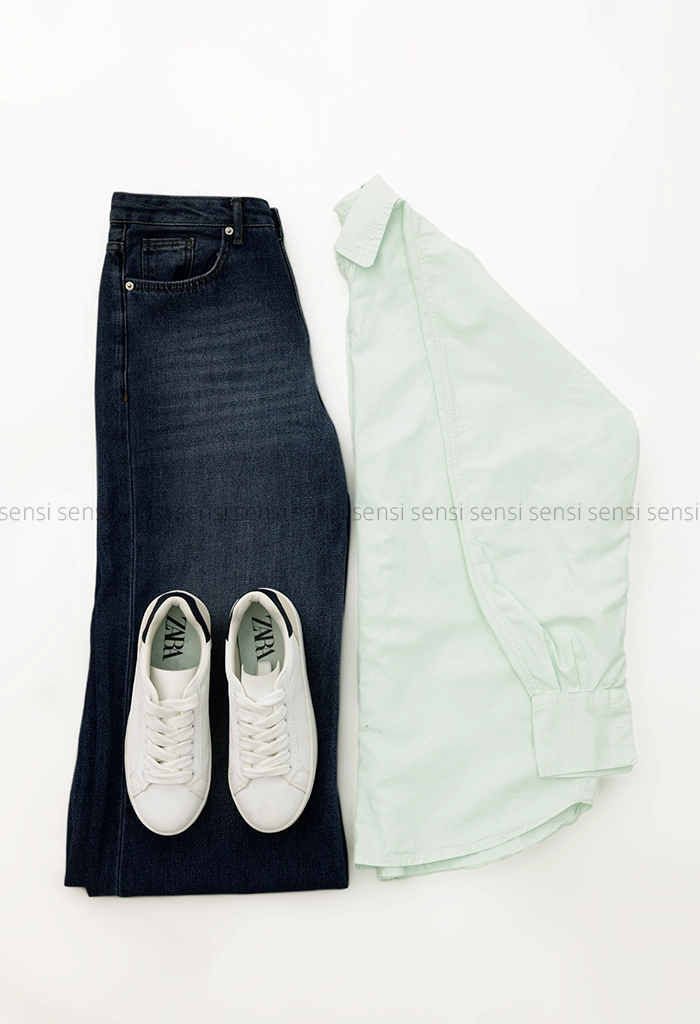 شومیز کیمونو لینن کد1005095